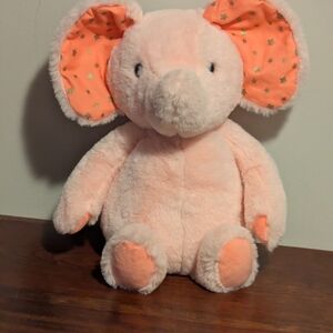Adorable Pink Plush Elephant Toy